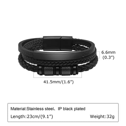 Pulsera Nudo Triple · Trenzado Personalizable