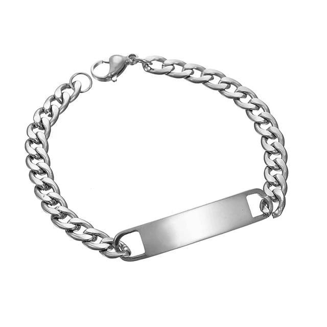 Pulsera Huella · Placa Personalizable