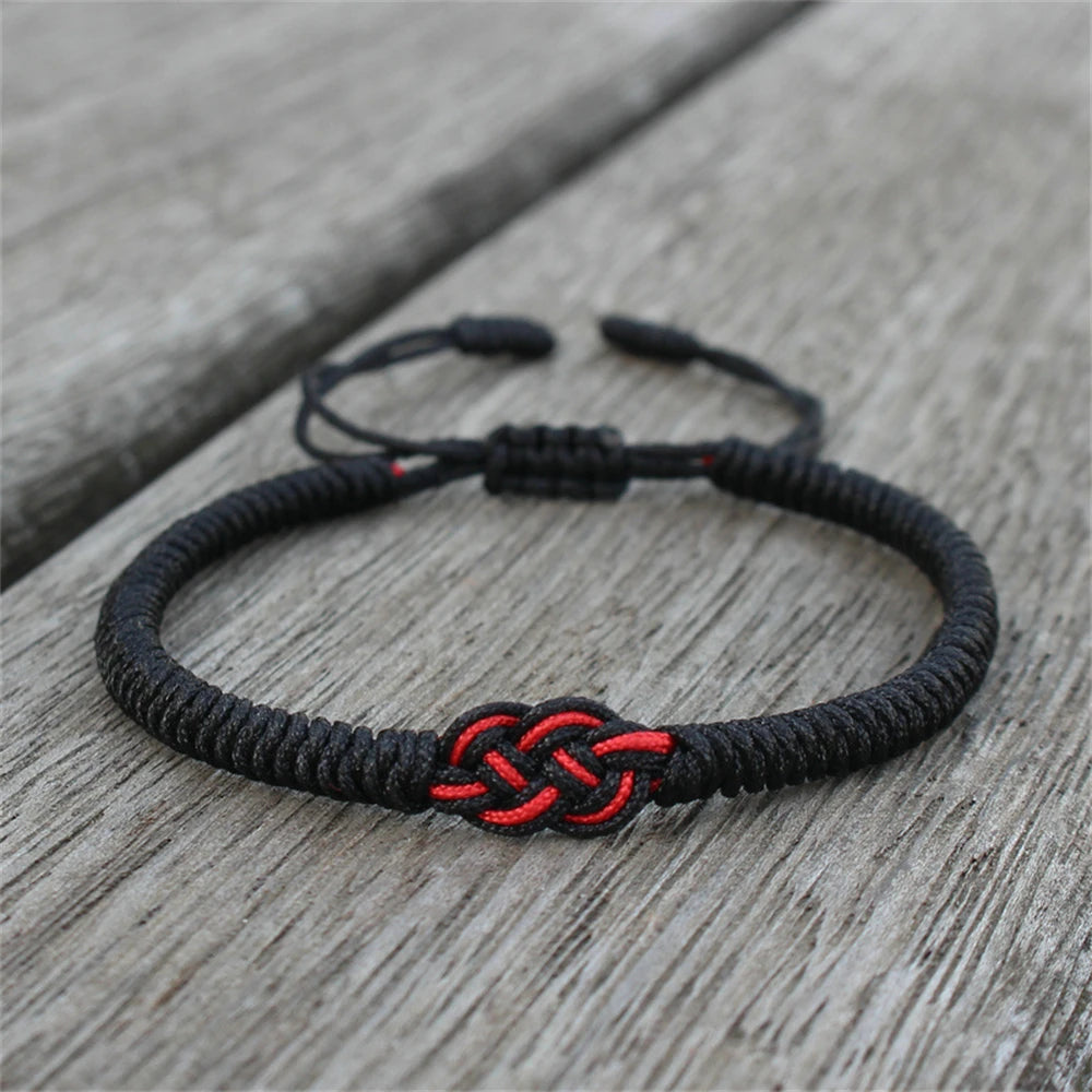 Pulsera Nudo Vajra · Ajustable