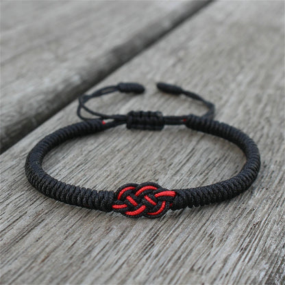 Pulsera Nudo Vajra · Ajustable