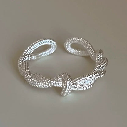 Anillo minimalista de piedra lunar