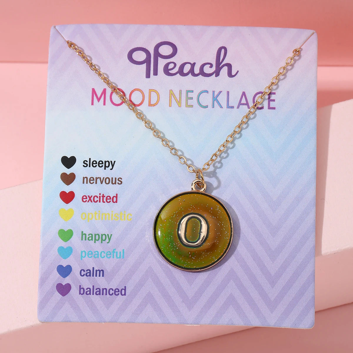 Collar de inicial termocrómica