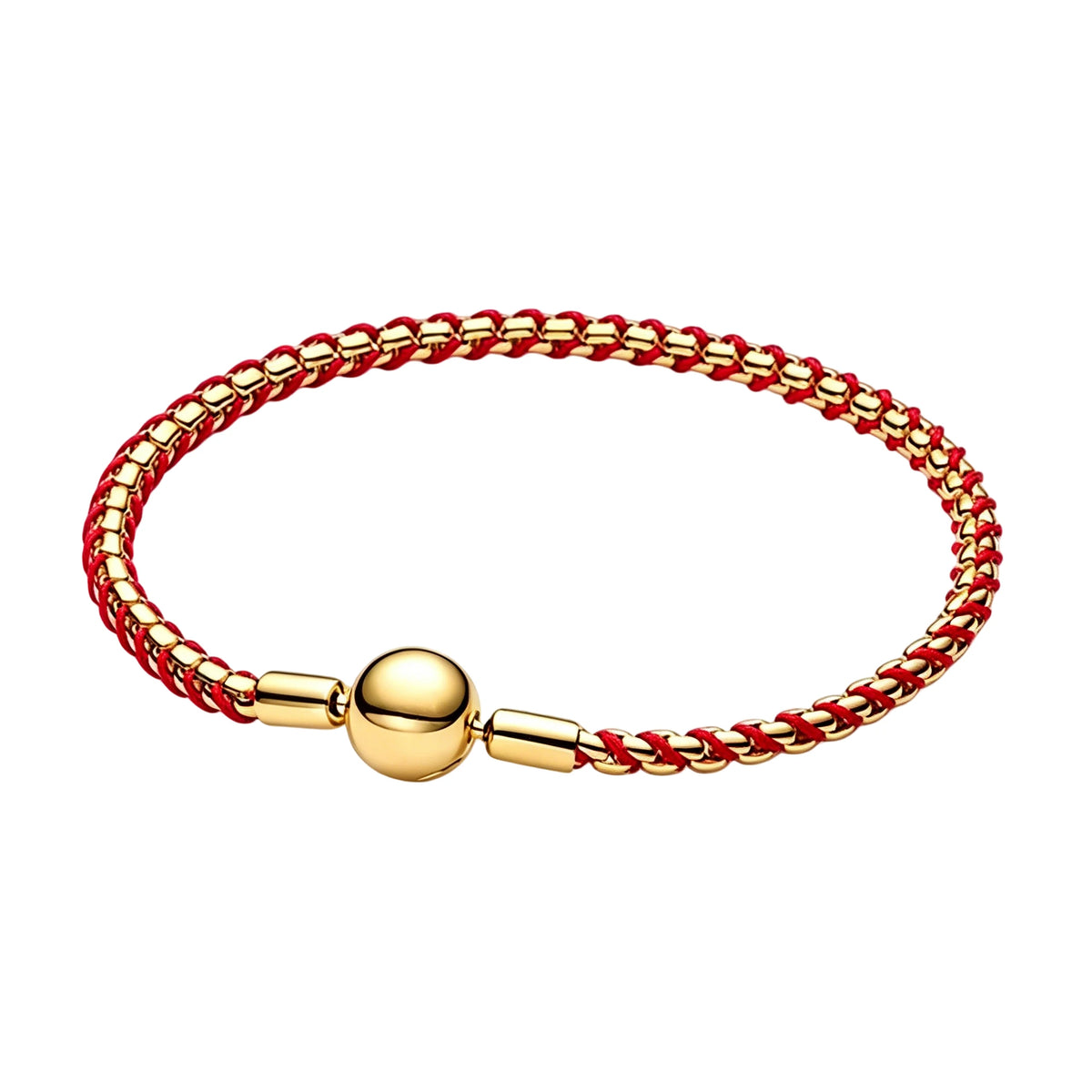Pulseira de corrente elíptica aberta, trançada, com design de arco-íris, em prata esterlina 925, para mulheres, ideal para festas e casamentos, joia fina.