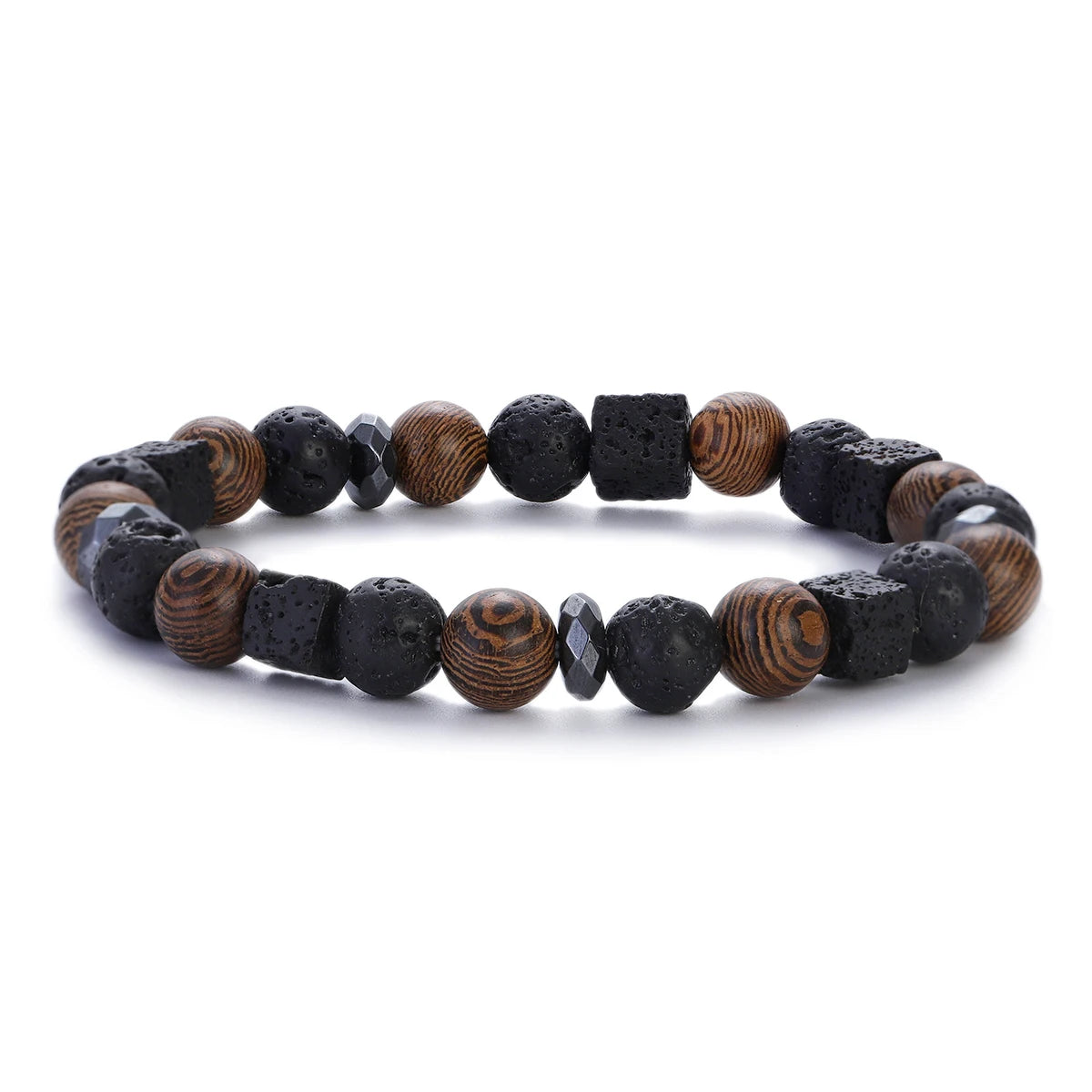 Pulsera Om · Cuentas y Colgante