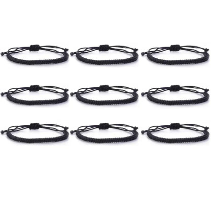 2/12 pçs artesanal turco sorte mau olhado pulseiras para mulheres homens olhos azuis trançado corda vermelha sorte pulseira amizade jóias