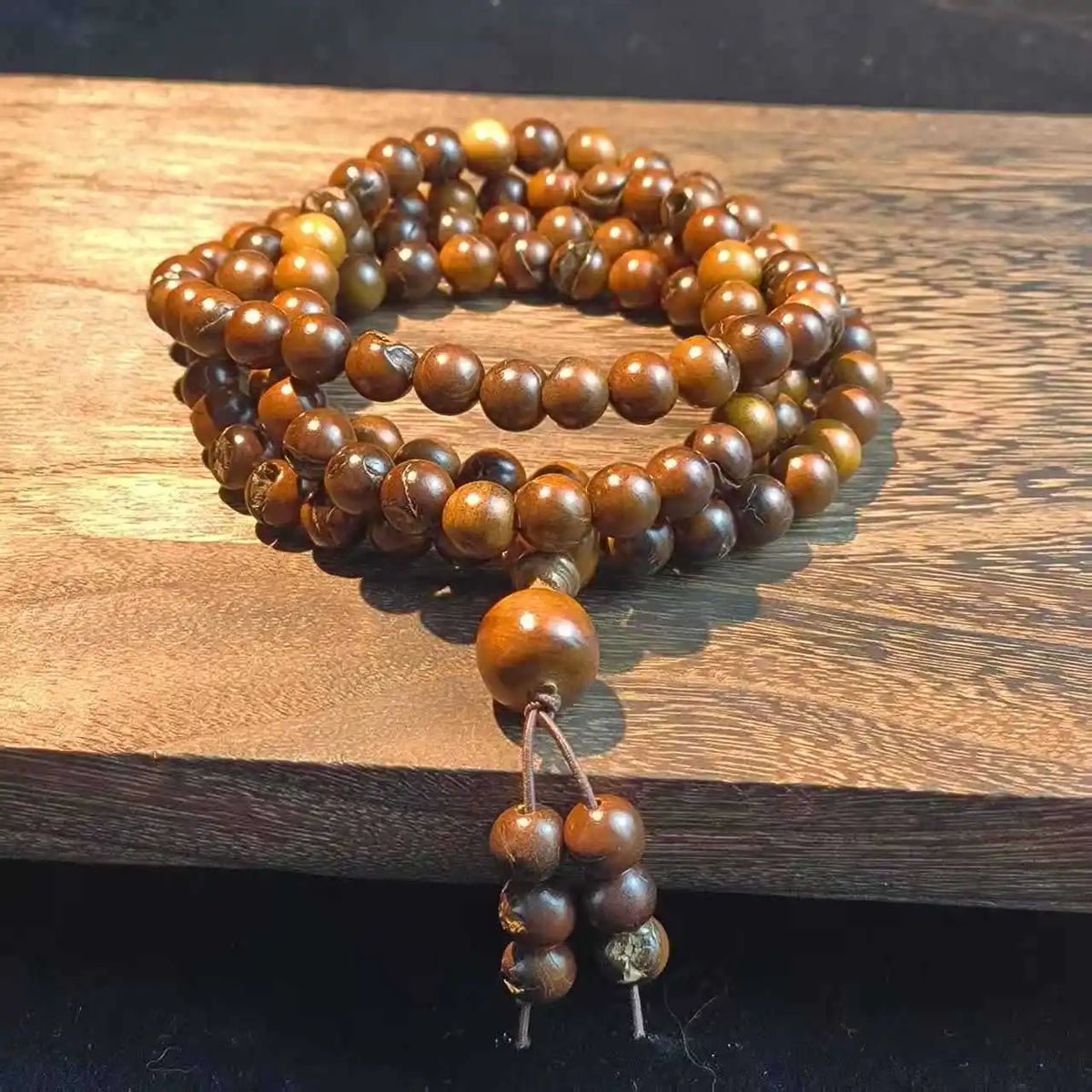 Pulsera de madera de azufaifo