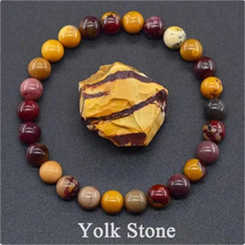 Pulsera Prisma Interior · Cuentas de Piedra