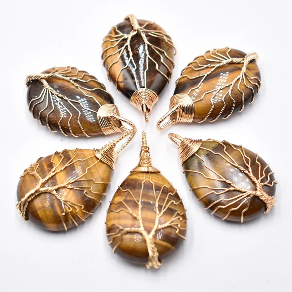 Conjunto de 6 colgantes Árbol de la Vida
