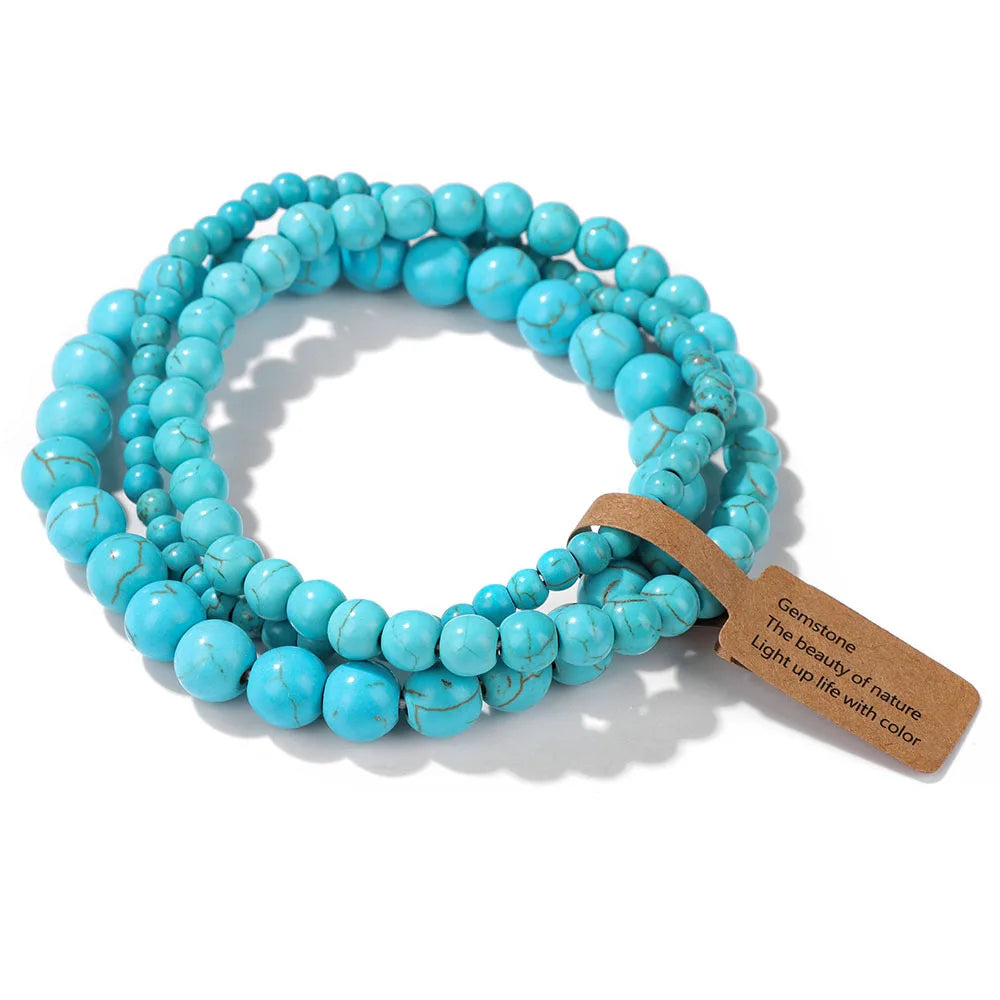 Set Tres Ritmos · Pulseras de Cuentas