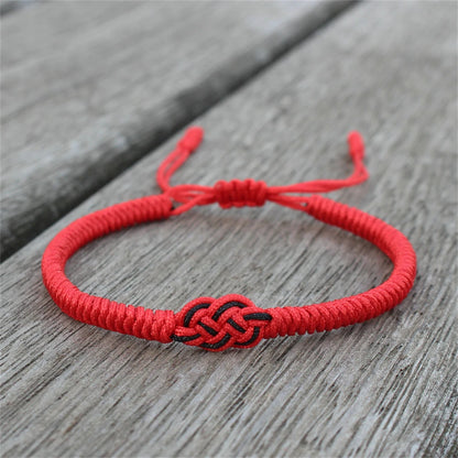 Pulsera Nudo Vajra · Ajustable