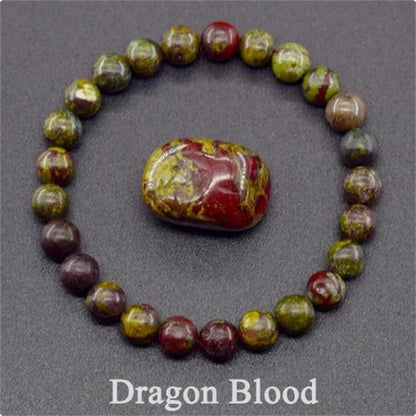 Pulsera de ágata, cuarzo o amatista