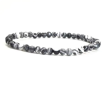 Pulsera Matiz · Cuentas de 4 mm