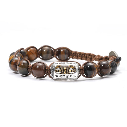 Pulsera Centro · Cuentas y Detalle Metálico