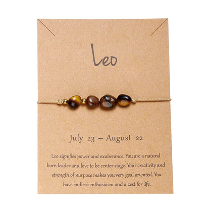 Pulsera Constelación · Cordón y Cuentas