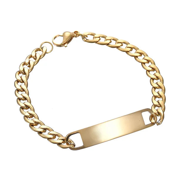 Pulsera Huella · Placa Personalizable