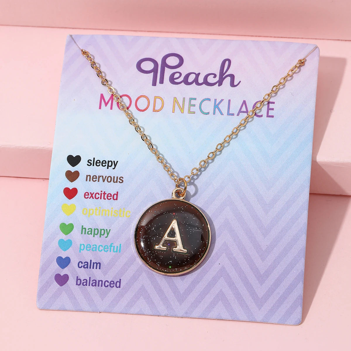 Collar de inicial termocrómica