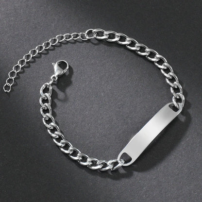 Pulsera Huella · Placa Personalizable