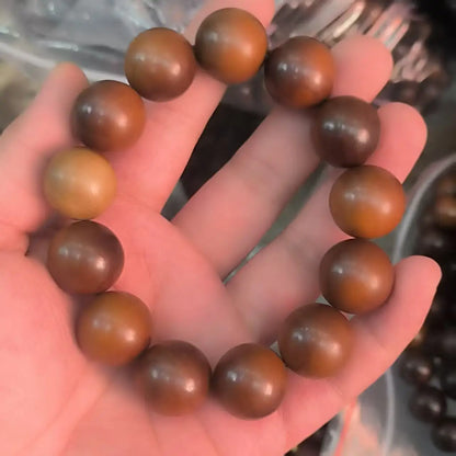 Pulsera de madera de azufaifo