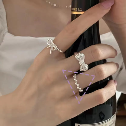 Anillo minimalista de piedra lunar