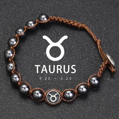 Pulsera Sideral · Signos y Hematita