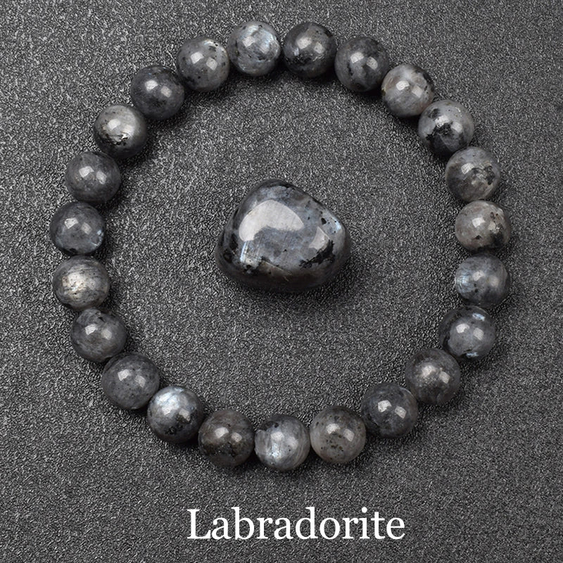 Pulsera Umbra · Cuentas Pulidas
