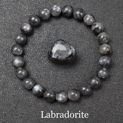 Pulsera Umbra · Cuentas Pulidas