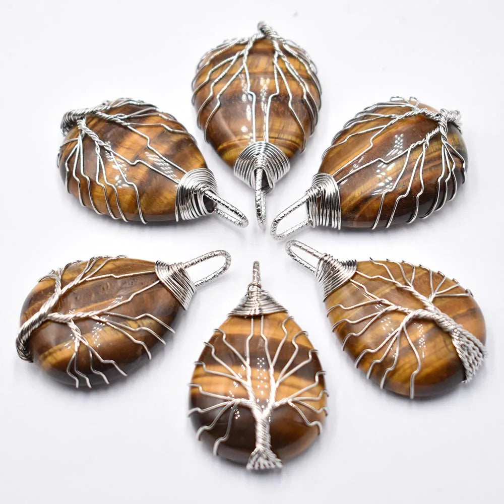Conjunto de 6 colgantes Árbol de la Vida