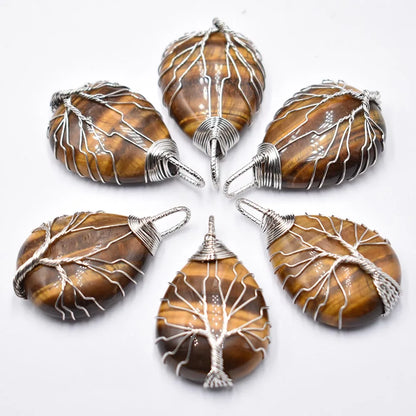 Conjunto de 6 colgantes Árbol de la Vida