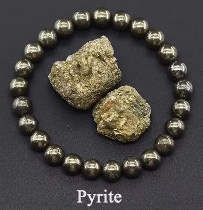 Pulsera Mareas · Cuentas de Piedra