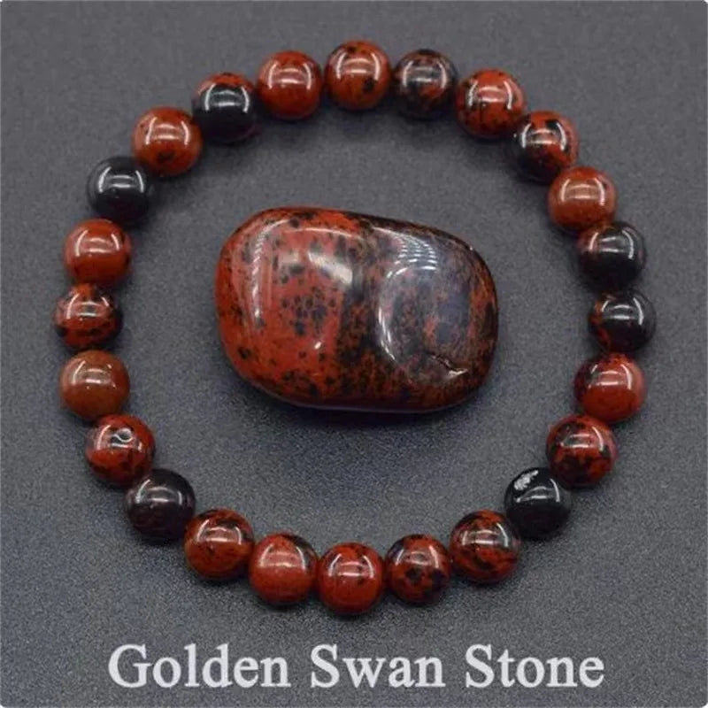 Pulsera Mareas · Cuentas de Piedra