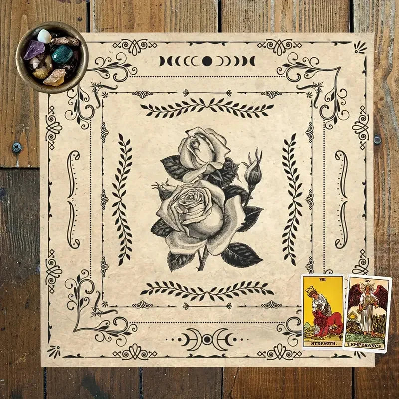 Mantel Metamorfosis · Mariposa y Luna