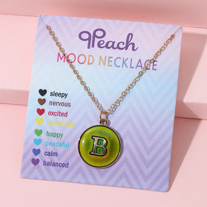 Collar de inicial termocrómica