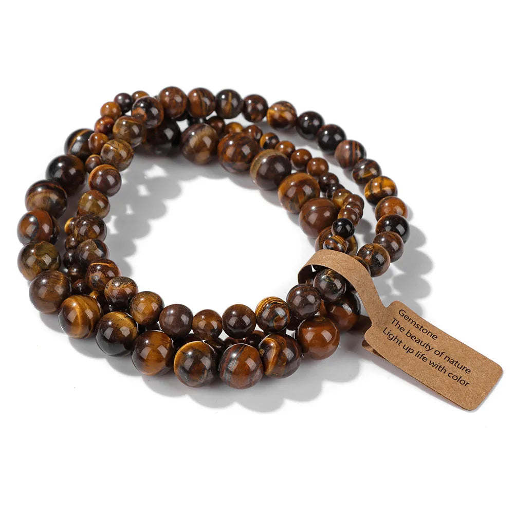 Set Tres Ritmos · Pulseras de Cuentas
