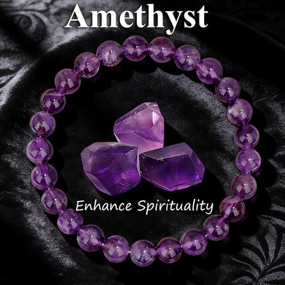 Pulsera Medianoche · Cuentas Pulidas