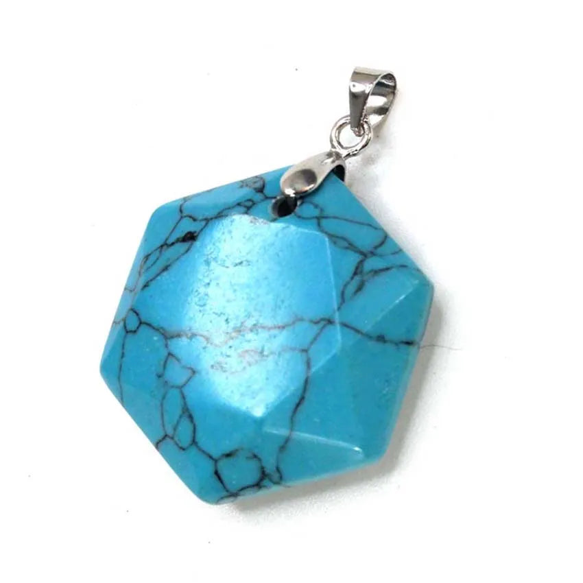 Colgante de amatista en estrella