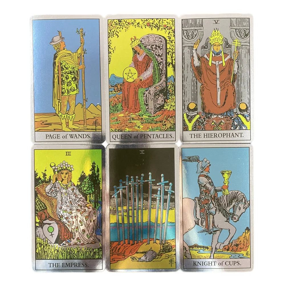 Tarot Destello · Rider Holográfico