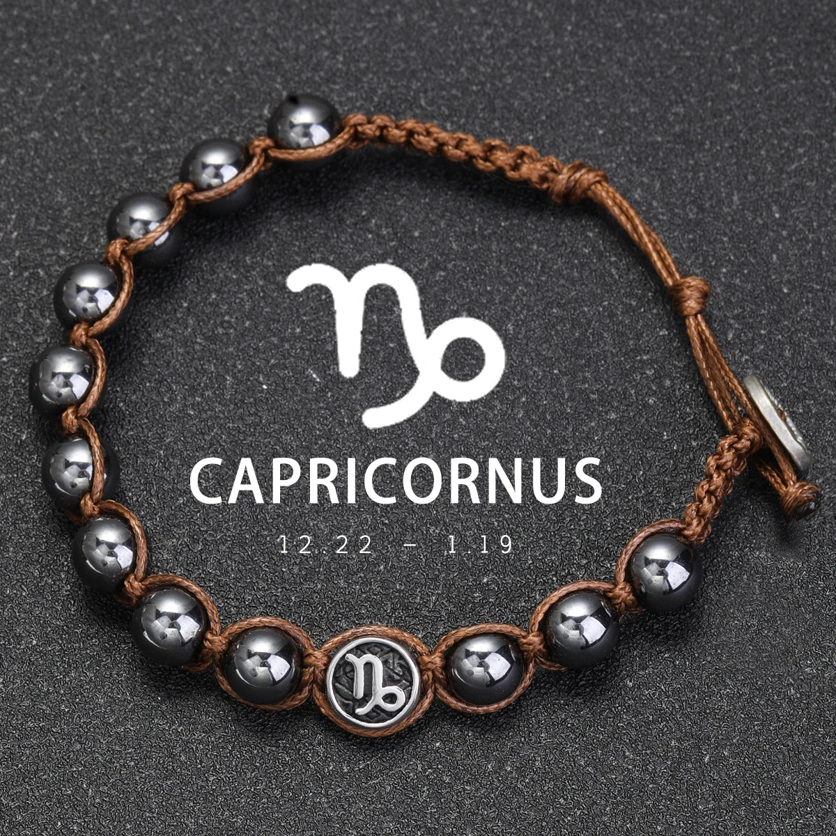 Pulsera Sideral · Signos y Hematita