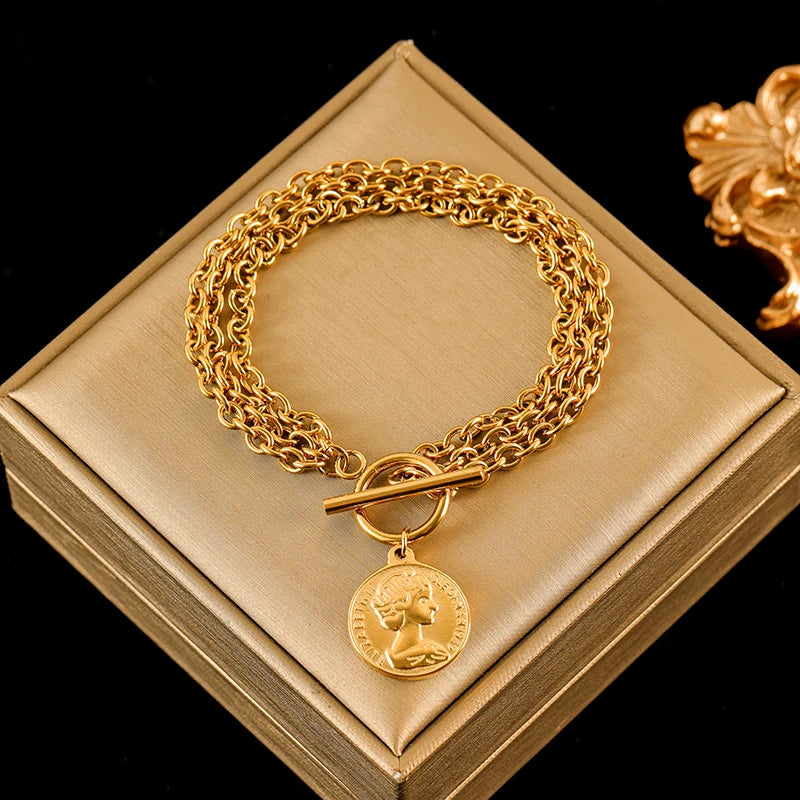 Pulsera Cielo Dorado · Dijes Celestes