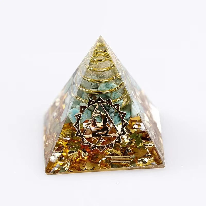 Pirámides Siete Símbolos · Colección Decorativa