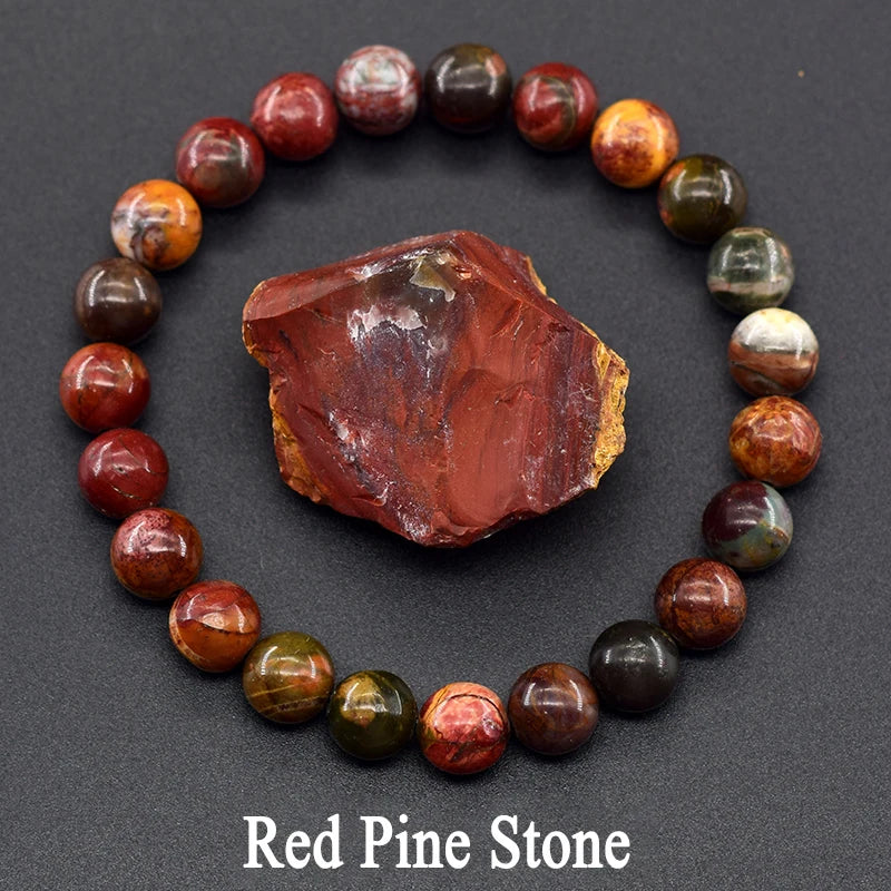 Pulsera Aura · Cuentas de Piedra