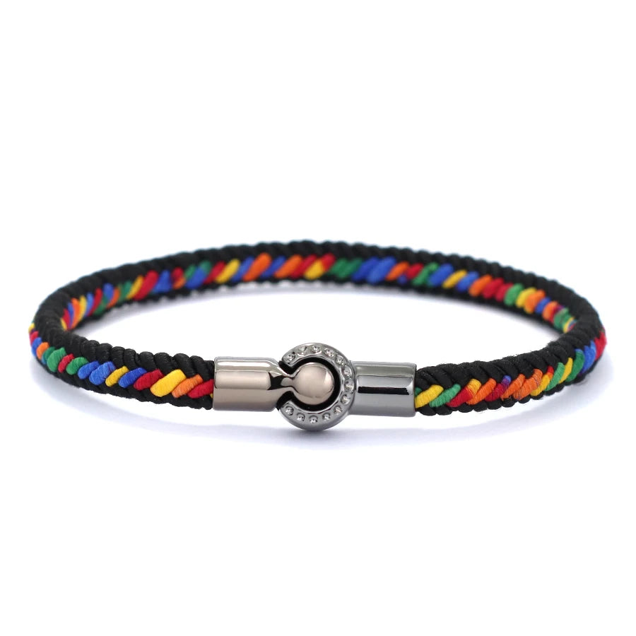 Pulsera Ruta Trenzada · Cierre Circular