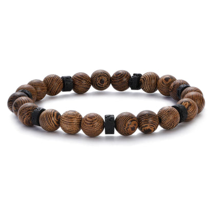 Pulsera Om · Cuentas y Colgante