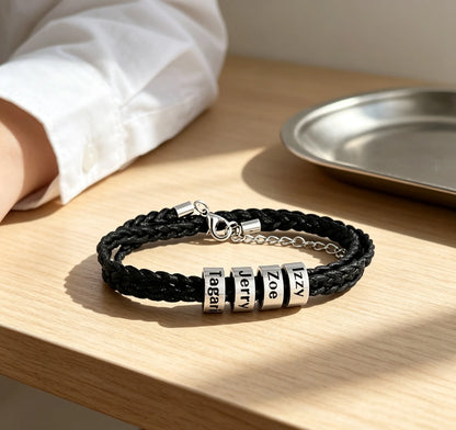 Pulsera Vínculos · Trenza con Nombres