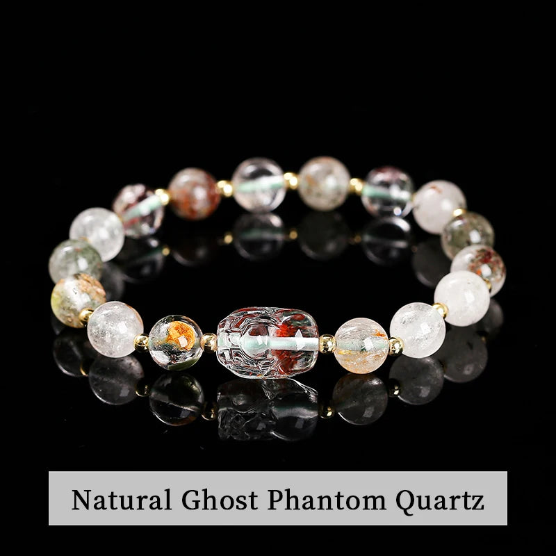 Pulsera Pixiu de amatista y piedra lunar