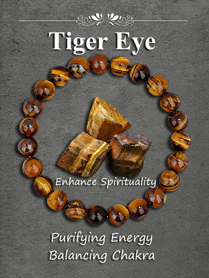 Pulsera Destino · Cuentas de Piedra
