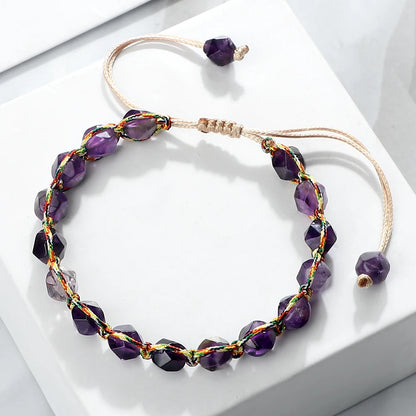 Pulsera Trama · Cuentas Bohemias