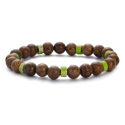 Pulsera Om · Cuentas y Colgante