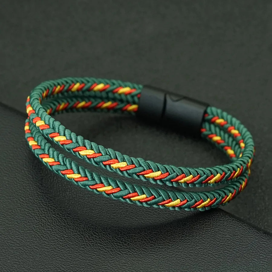 Pulsera Ruta · Cordón de Colores