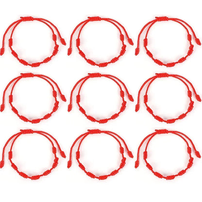 2/12 pçs artesanal turco sorte mau olhado pulseiras para mulheres homens olhos azuis trançado corda vermelha sorte pulseira amizade jóias