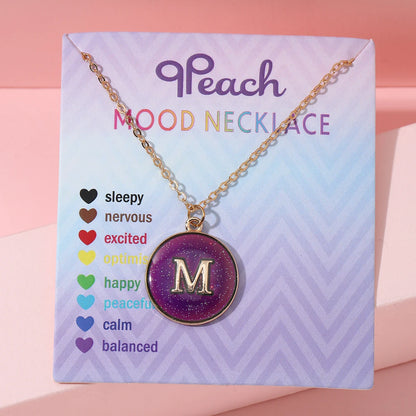 Collar de inicial termocrómica